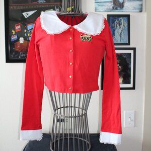 NWOT Dolls Kill x Willy Wonka Cardigan